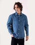 DENIM OVER SHIRT WITH POCKET